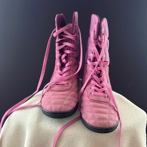 KANGAROOS VINTAGE RARE COLOR HIGH TOPS